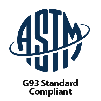 ASTM G93 compliant